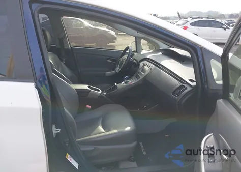 2012 Toyota Prius Three from USA, damaged, VIN JTDKN3DU3C1555063